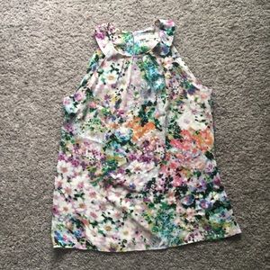 Floral halter tank